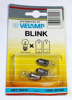 Blink - Birne / 2,5 V / 0,5 A / VE mit 3 Stk
